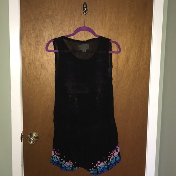 Artelier Nicole Miller Embellished Romper - Picture 6 of 10